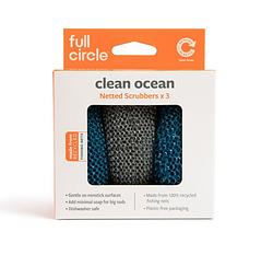 Foto van Full circle genette scrubbers clean ocean