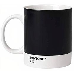 Foto van Pantone mok 375 ml porselein zwart