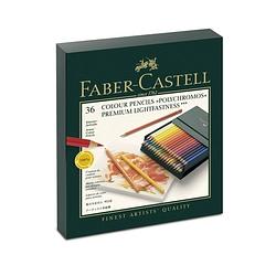 Foto van Kleurpotlood faber-castell polychromos studiobox à 36 stuks