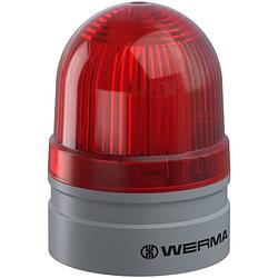 Foto van Werma signaltechnik signaallamp mini twinflash 115-230vac rd 260.120.60 rood 230 v/ac