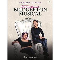 Foto van Hal leonard barlow & bear the unofficial bridgerton musical songboek voor piano