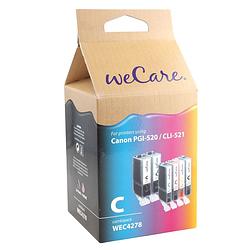 Foto van Wecare cartridge canon pgi-520/cli-521 multipack