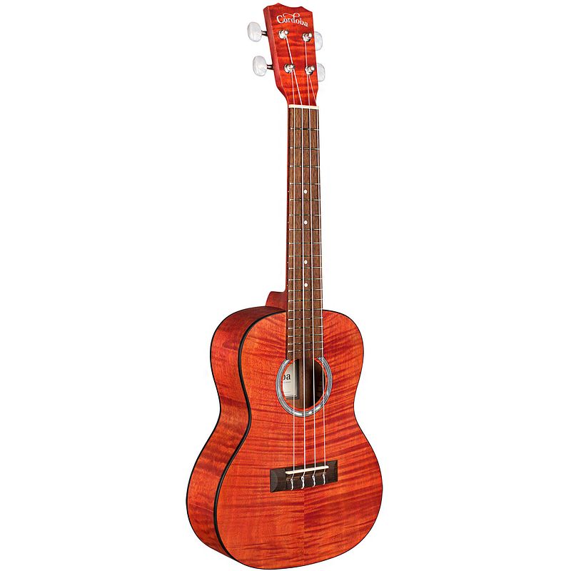 Foto van Cordoba 15cfm rose red concert ukelele