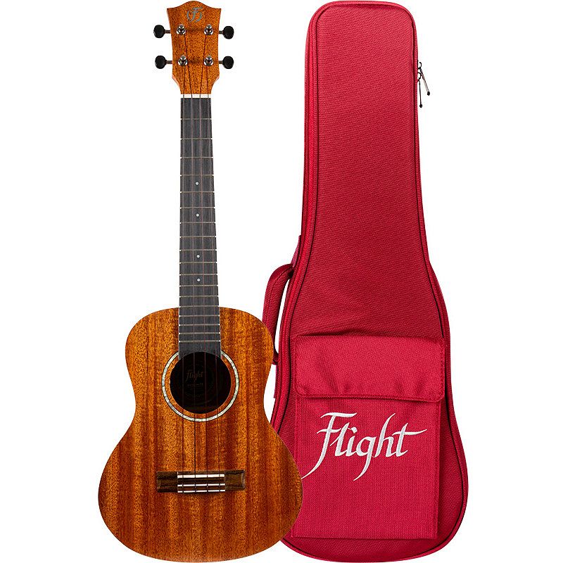 Foto van Flight princess series antonia te elektrisch-akoestische tenor ukelele met gigbag