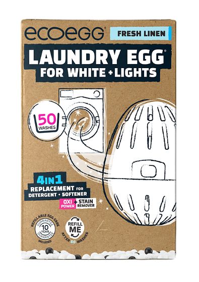 Foto van Eco egg laundry egg fresh linen
