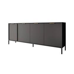 Foto van Meubella dressoir loren - antraciet - 203 cm - actie