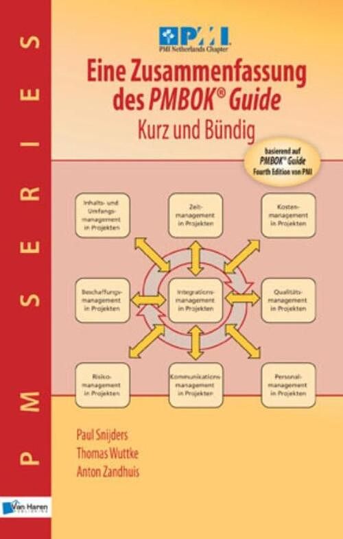 Foto van Eine zusammenfassung des pmbok guide - anton zandhuis, paul snijders, thomas wuttke - ebook (9789087539498)