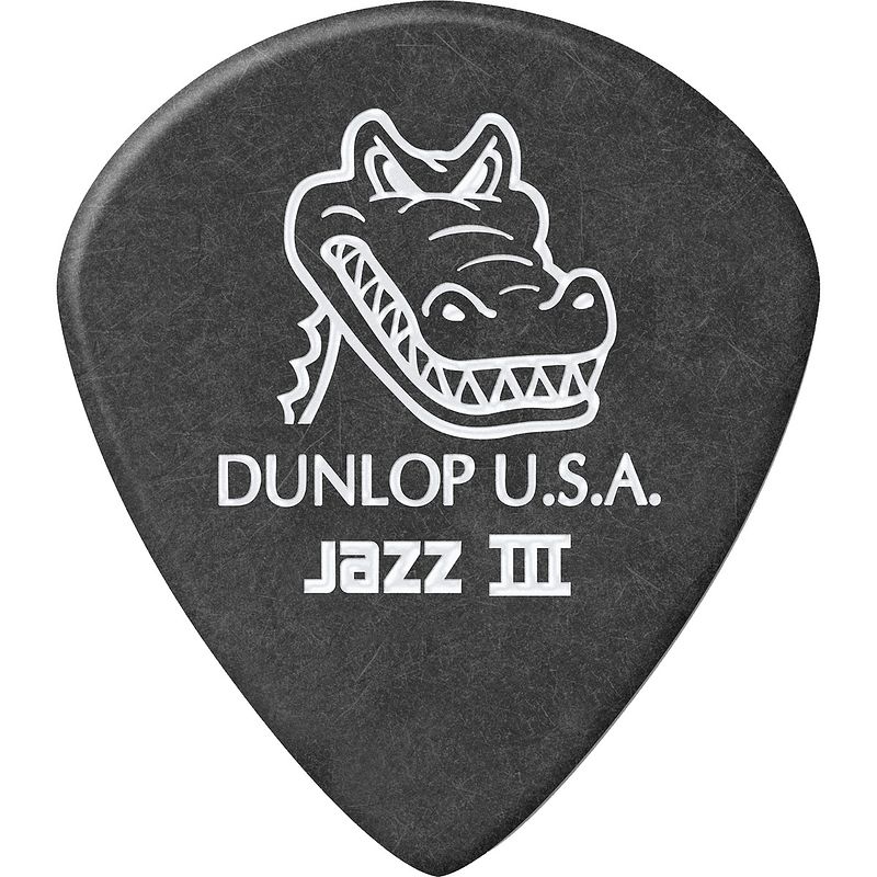 Foto van Dunlop 571p140 gator grip jazz iii plectrumset (6 stuks)