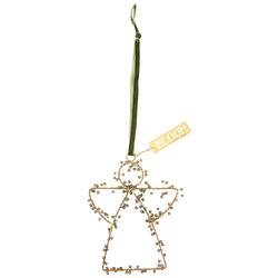 Foto van Mrs bloom ornament met kralen angel olive maat s