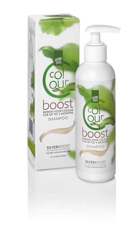 Foto van Hennaplus colour boost silver