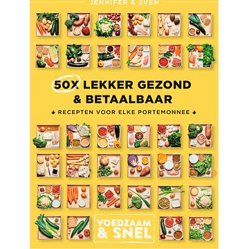 Foto van Boek 50x lekker gezond kookboek bij jumbo