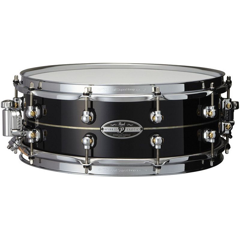 Foto van Pearl hek1450 hybrid exotic kapur fiberglas 14x5 inch snaredrum