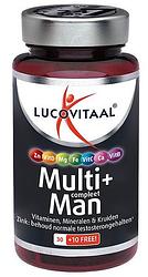 Foto van Lucovitaal multi+ compleet man tabletten