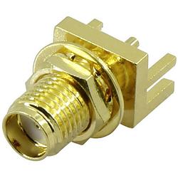 Foto van Tru components sma-ke2 1372233 sma-connector bus, inbouw verticaal 50 ω 1 stuk(s)