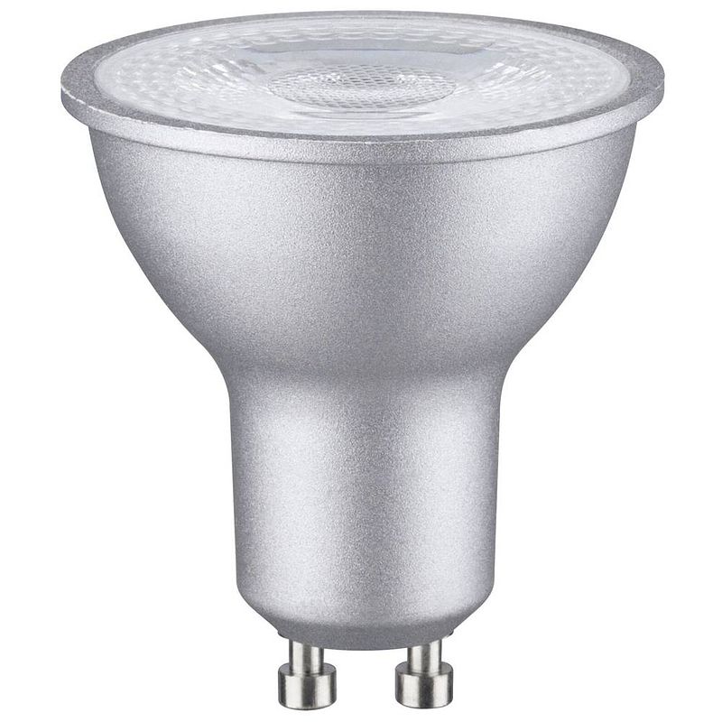 Foto van Paulmann 28753 led-lamp energielabel g (a - g) gu10 7 w warmwit (ø x h) 51 mm x 54 mm 1 stuk(s)