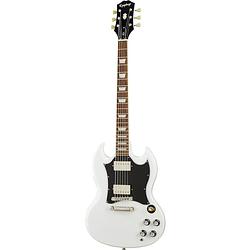 Foto van Epiphone sg standard alpine white elektrische gitaar