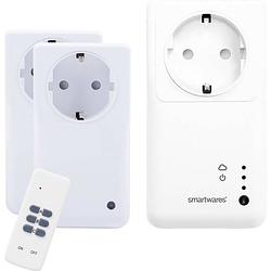 Foto van Smartwares sh5-set-gw draadloos stopcontactset