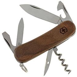 Foto van Victorinox evowood 2.3801.63 zwitsers zakmes aantal functies: 11 hout