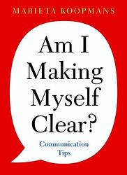 Foto van Am i making myself clear? - marieta koopmans - ebook (9789058710109)