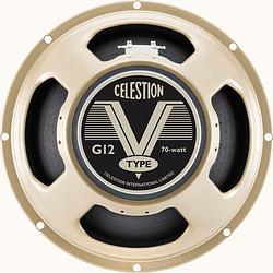 Foto van Celestion g12-vtype-8 12 inch 70w 8 ohm gitaar speaker