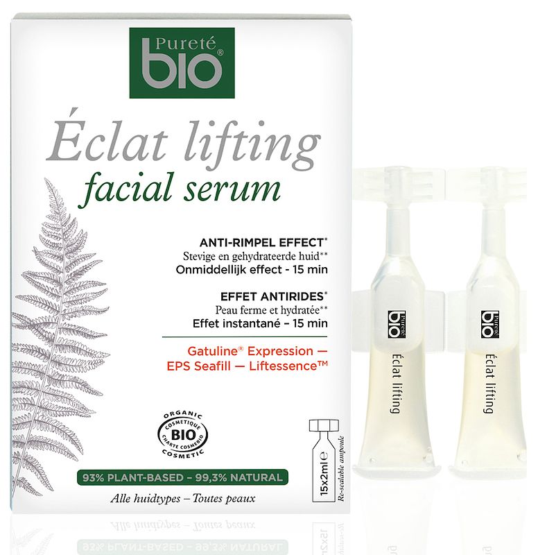Foto van Pureté bio eclat lifting facial serum 5x2ml