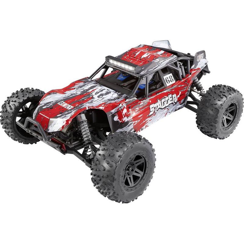 Foto van Reely stagger 1:10 rc auto elektro buggy 4wd bouwpakket