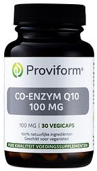 Foto van Proviform co-enzym q10 100mg vegicaps 30st
