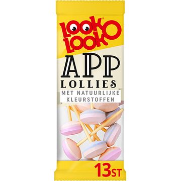 Foto van Look o look app lollies uitdeel snoep zak 13 stuks bij jumbo