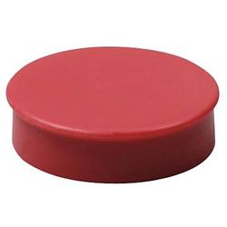 Foto van Nobo magneten, diameter 38 mm, rood, blister van 4 stuks