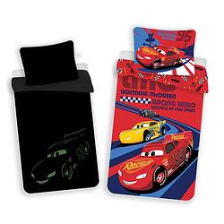 Foto van Disney cars dekbedovertrek glow in the dark - eenpersoons - 140 x 200 cm - katoen