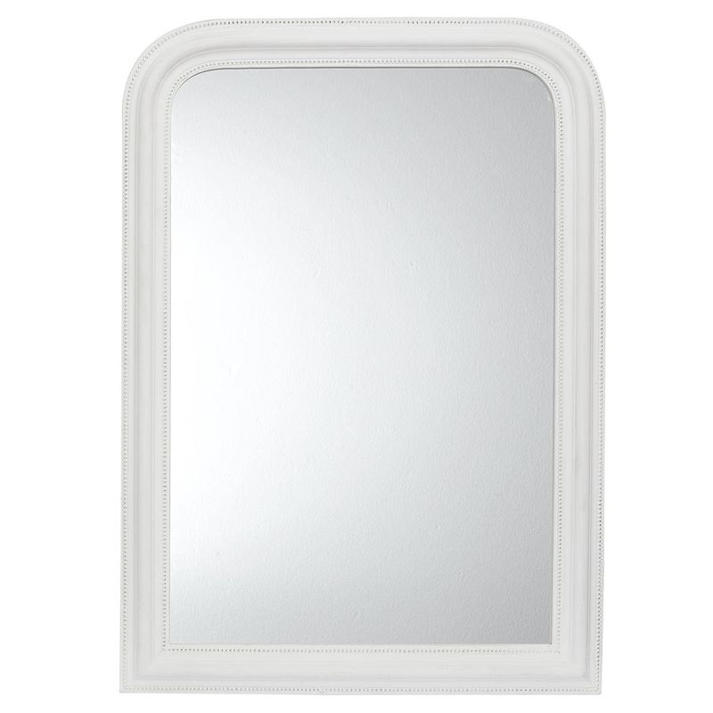 Foto van 4goodz spiegel toog hout 74x103x3 cm - wit