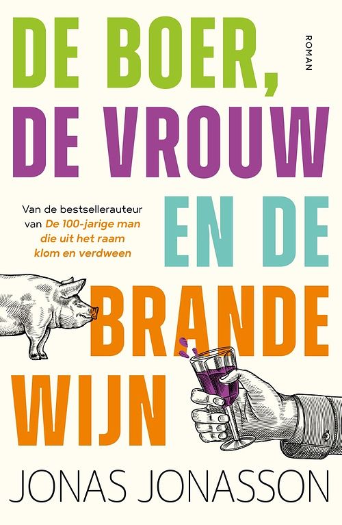 Foto van De boer, de vrouw en de brandewijn - jonas jonasson - ebook