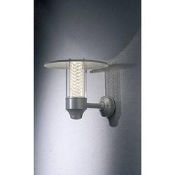 Foto van Konstsmide nova 406-310 buitenlamp (wand) halogeen gu10 50 w zilver