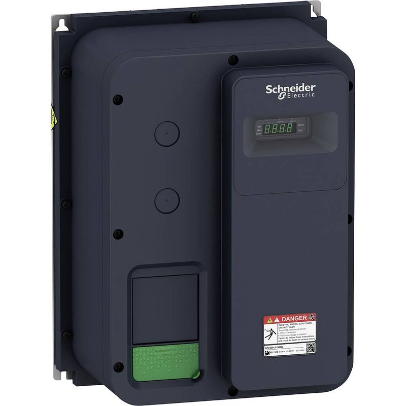 Foto van Schneider electric frequentieregelaar atv320u07m2w 0.75 kw 1-fasig 200 v, 240 v