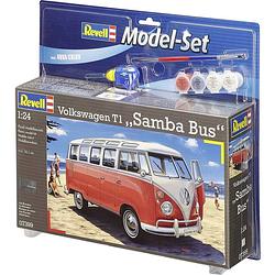 Foto van Revell modelbouwset vw t1 samba-bus 181 mm schaal 1:24