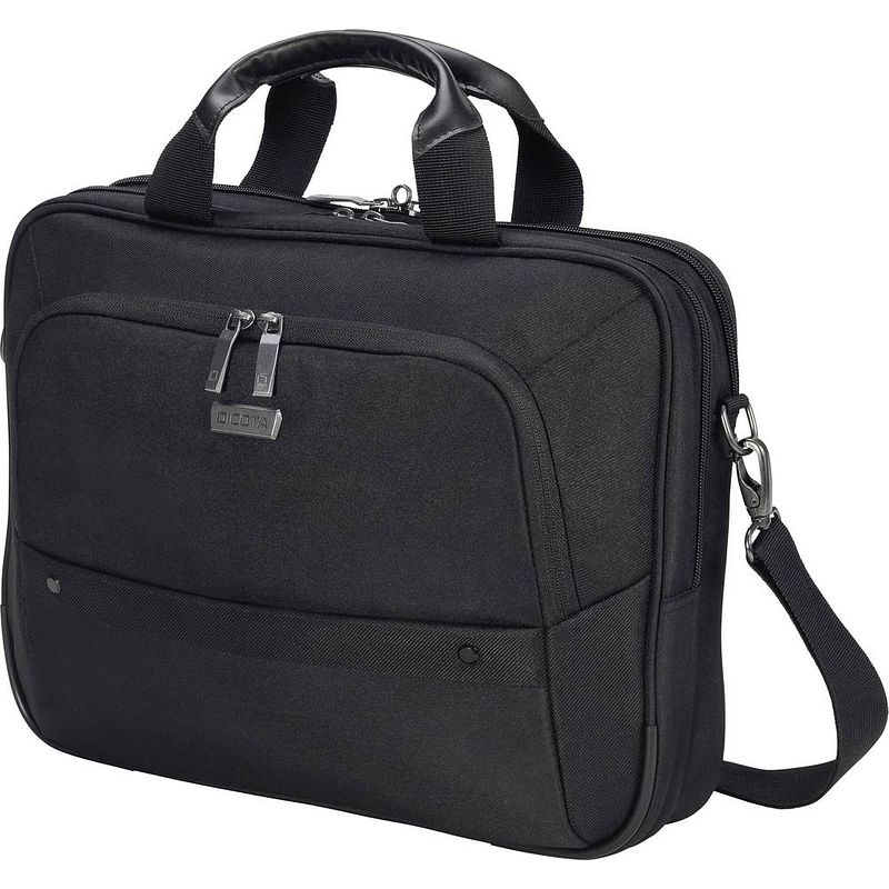 Foto van Dicota laptoptas eco top traveller select 12-14.1 geschikt voor max. (laptop): 35,8 cm (14,1) zwart