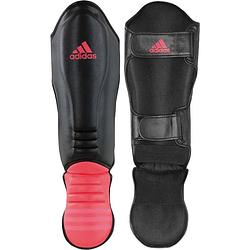 Foto van Adidas scheenbeschermers zwart/rood l