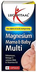 Foto van Lucovitaal magnesium mama & baby multi capsules