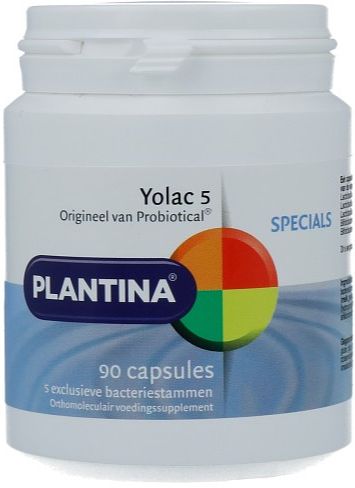 Foto van Plantina specials yolac 5 capsules