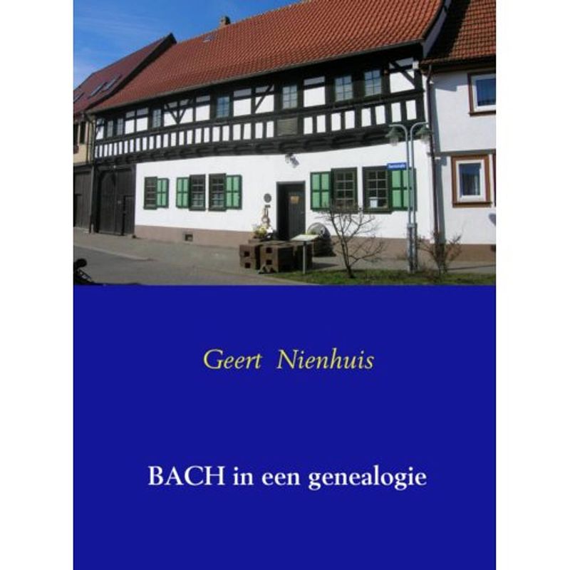 Foto van Bach in een genealogie