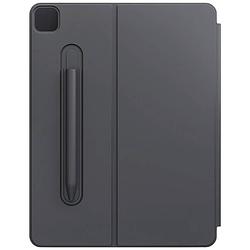 Foto van Black rock folio bookcase geschikt voor apple model: ipad pro 12.9 (6e generatie), ipad pro 12.9 (5e generatie), ipad pro 12.9 (4e generatie) zwart