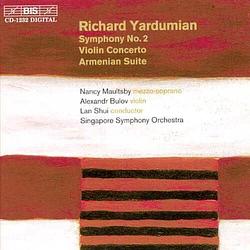 Foto van Yardumian: symphony 2/armenian suite/violin concerto - cd (7318590012321)