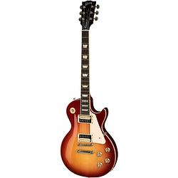 Foto van Gibson modern collection les paul classic heritage cherry sunburst elektrische gitaar met koffer