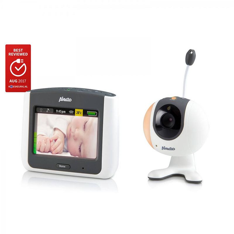 Foto van Alecto dvm-700 babyfoon met camera en 3.5"" touchscreen