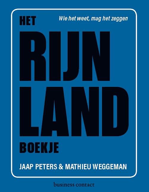 Foto van Het rijnland-boekje - jaap peters, mathieu weggeman - ebook (9789047002574)