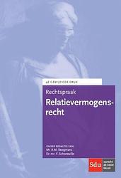 Foto van Rechtspraak relatievermogensrecht - c.a. kraan, w.m. schrama - paperback (9789012396028)