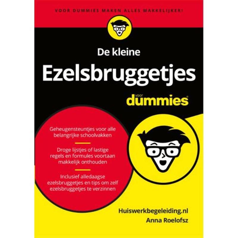 Foto van De kleine ezelsbruggetjes voor dummies - voor