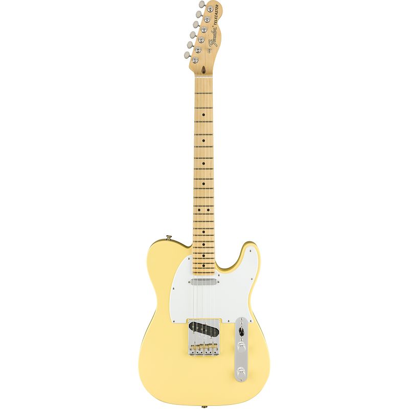 Foto van Fender american performer telecaster vintage white mn met gigbag