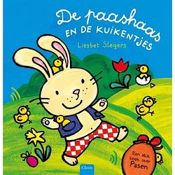 Foto van De paashaas en de kuikentjes. een dik boek over