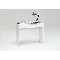 Foto van Bureau checker - wit - 40x100x80 cm - leen bakker